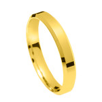 Wedding ring classic yellow gold 3.60mm